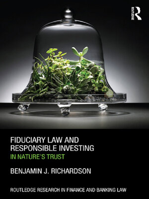 cover image of Fiduciary Law and Responsible Investing